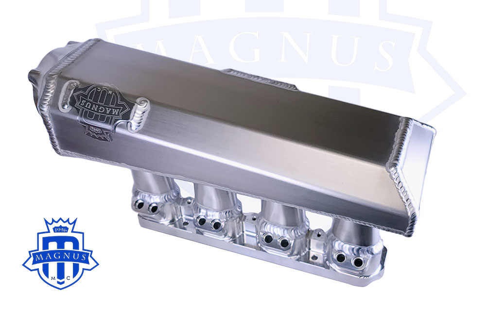 Magnus Mitsubishi Evo X Sheetmetal Intake Manifold 4 or 8 Injectors
