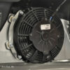 Magnus Motorsports Porsche 997 Slim Fan Kit installed