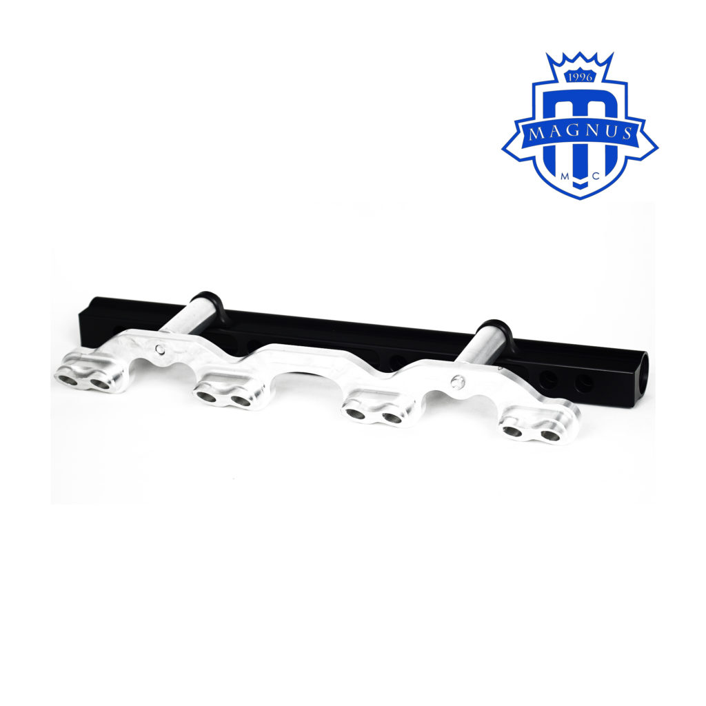 Magnus 8 additional injector secondary fuel rail weld in kit 93mm bore