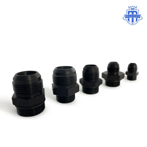 Magnus Anodized Black Fittings -12AN