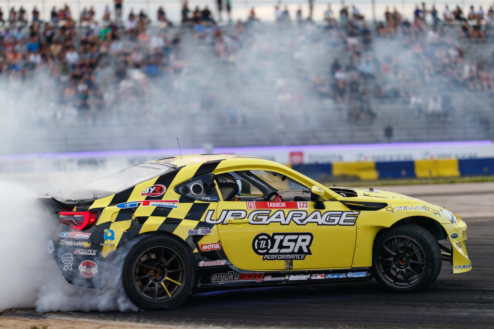 Jerry Yang Formula Drift Magnus Motorsports sticker side window